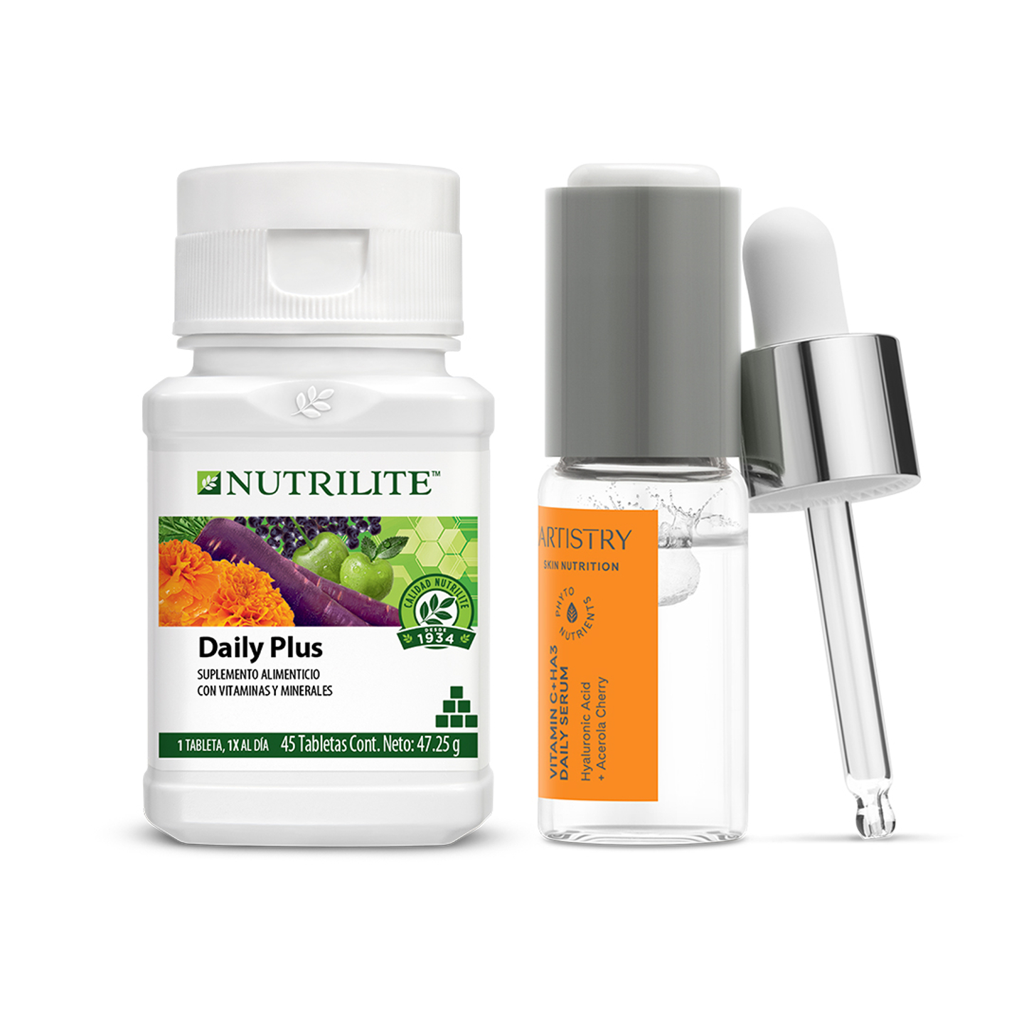 Suero Diario de Vitamina C HA3 + Daily Plus 45